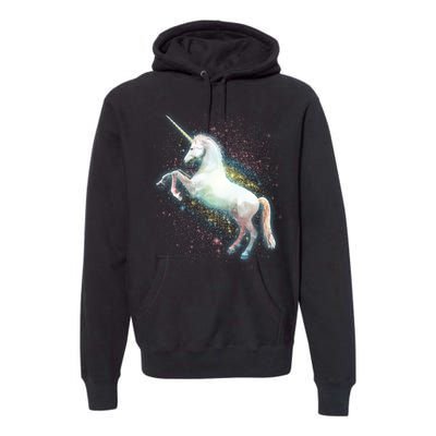 Magical Space Unicorn Premium Hoodie