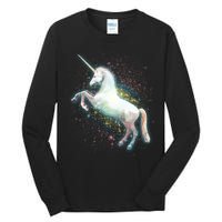 Magical Space Unicorn Tall Long Sleeve T-Shirt