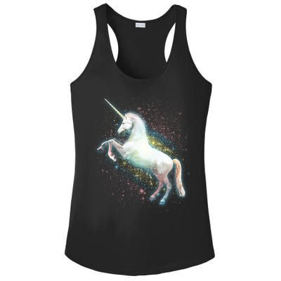 Magical Space Unicorn Ladies PosiCharge Competitor Racerback Tank