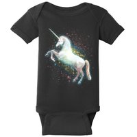 Magical Space Unicorn Baby Bodysuit