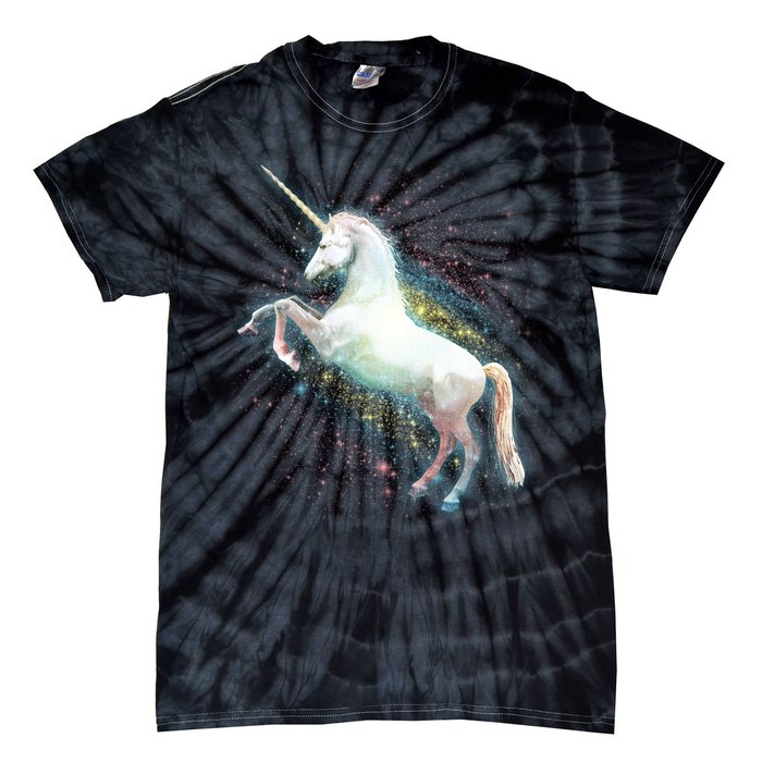 Magical Space Unicorn Tie-Dye T-Shirt