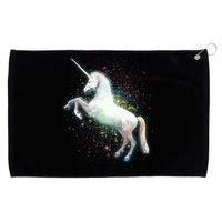 Magical Space Unicorn Grommeted Golf Towel