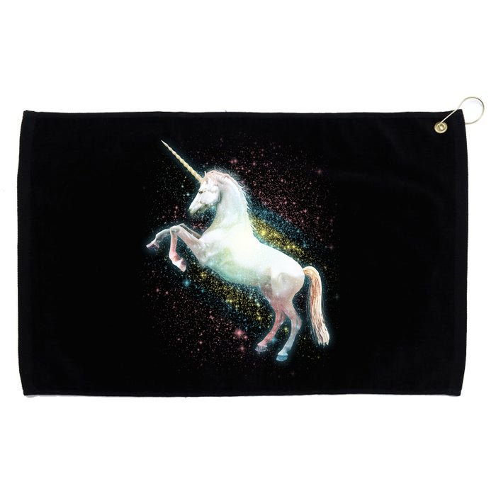 Magical Space Unicorn Grommeted Golf Towel