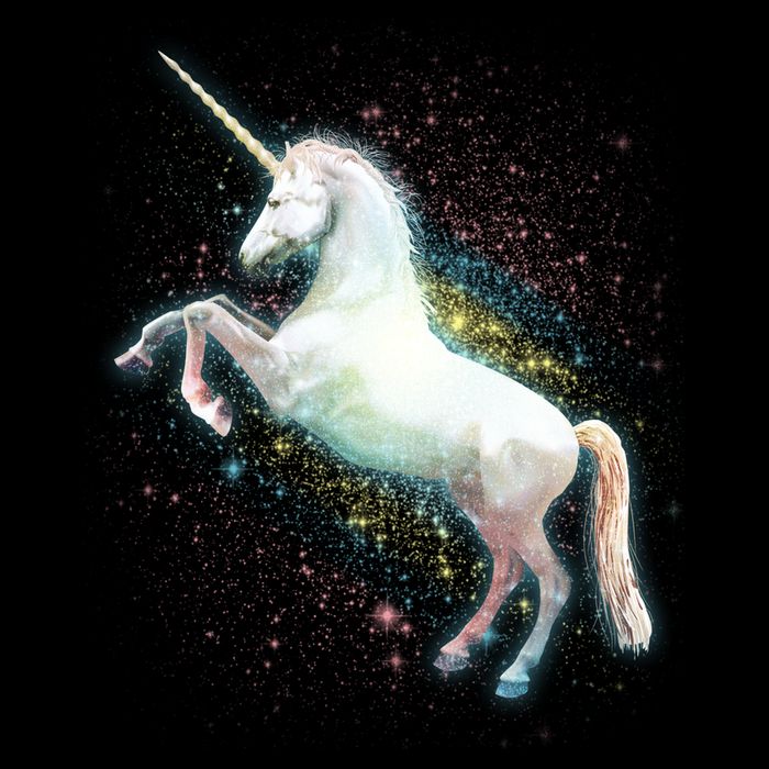 Magical Space Unicorn Women's V-Neck T-Shirt