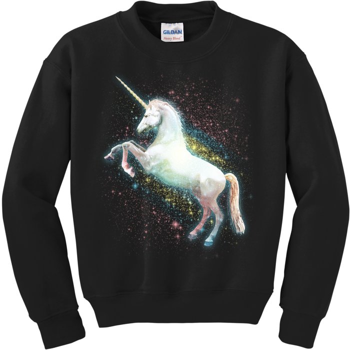 Magical Space Unicorn Kids Sweatshirt