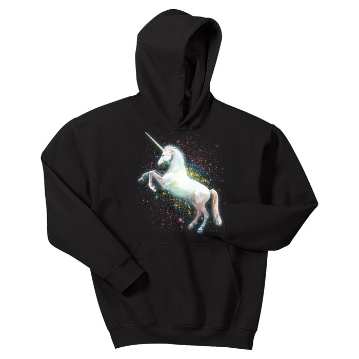 Magical Space Unicorn Kids Hoodie