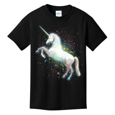 Magical Space Unicorn Kids T-Shirt