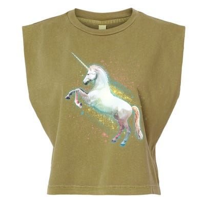 Magical Space Unicorn Garment-Dyed Women's Muscle Tee