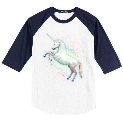 Magical Space Unicorn Baseball Sleeve Shirt