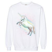 Magical Space Unicorn Garment-Dyed Sweatshirt