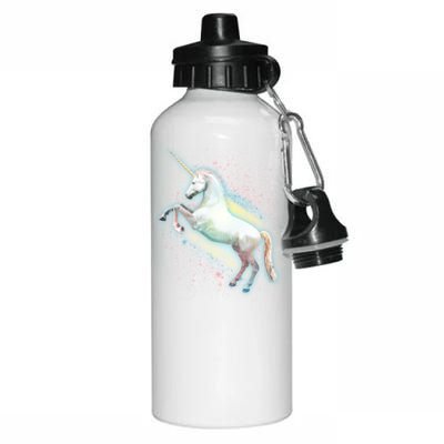 Magical Space Unicorn Aluminum Water Bottle