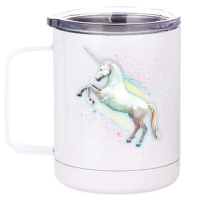 Magical Space Unicorn 12 oz Stainless Steel Tumbler Cup