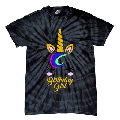 Magical Unicorn Birthday Tie-Dye T-Shirt
