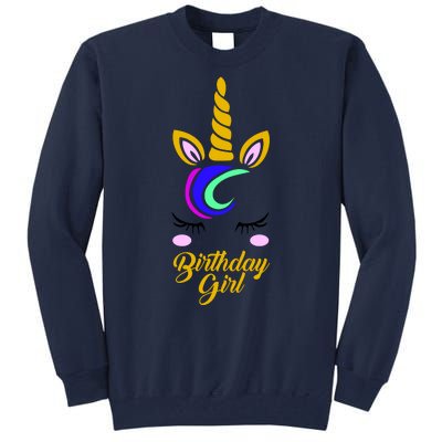 Magical Unicorn Birthday Tall Sweatshirt