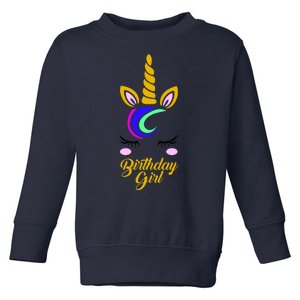 Magical Unicorn Birthday Toddler Sweatshirt