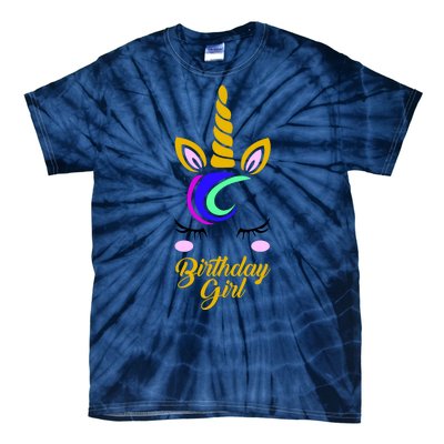 Magical Unicorn Birthday Tie-Dye T-Shirt