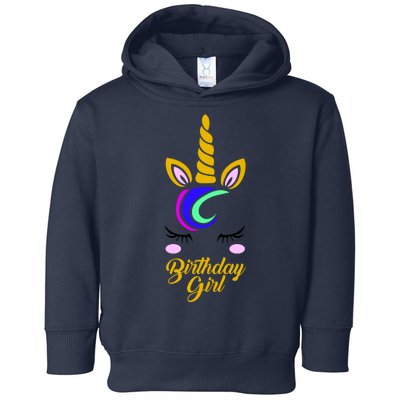 Magical Unicorn Birthday Toddler Hoodie