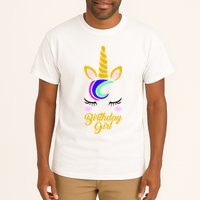 Magical Unicorn Birthday Tall T-Shirt