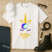 Magical Unicorn Birthday Tall T-Shirt