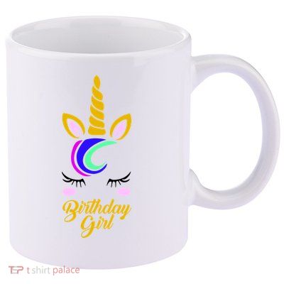Magical Unicorn Birthday 11oz C Handle Ceramic Mug