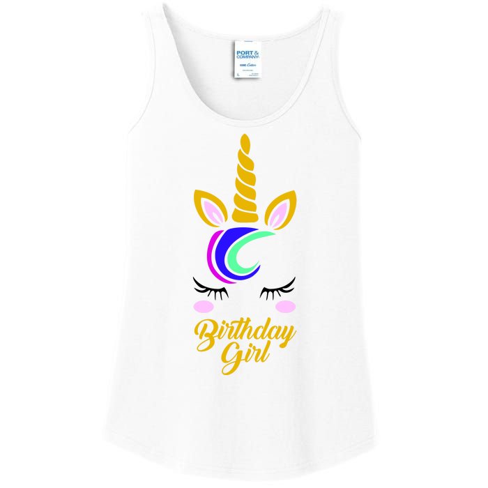 Magical Unicorn Birthday Ladies Essential Tank