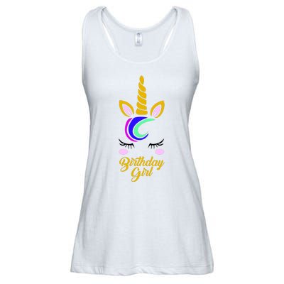 Magical Unicorn Birthday Ladies Essential Flowy Tank