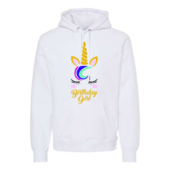 Magical Unicorn Birthday Premium Hoodie