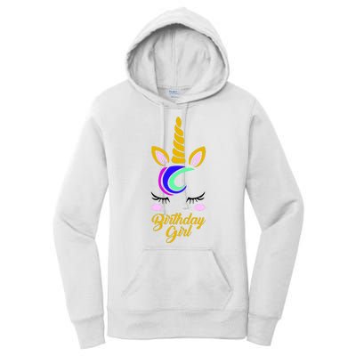 Magical Unicorn Birthday Women's Pullover Hoodie