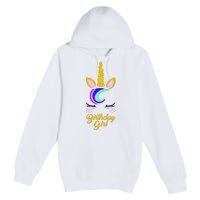 Magical Unicorn Birthday Premium Pullover Hoodie