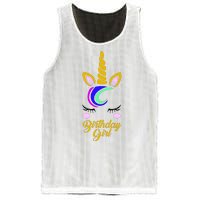 Magical Unicorn Birthday Mesh Reversible Basketball Jersey Tank