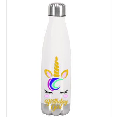 Magical Unicorn Birthday Stainless Steel Insulated Water Bottle