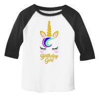 Magical Unicorn Birthday Toddler Fine Jersey T-Shirt