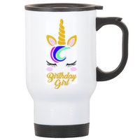 Magical Unicorn Birthday Stainless Steel Travel Mug