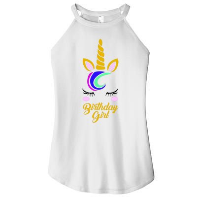 Magical Unicorn Birthday Women's Perfect Tri Rocker Tank