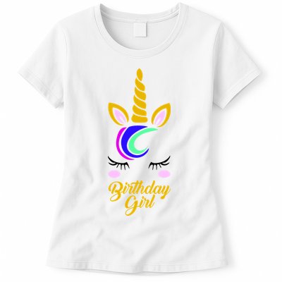 Magical Unicorn Birthday Womens T-Shirt