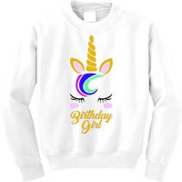 Magical Unicorn Birthday Kids Sweatshirt