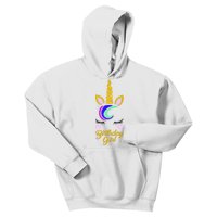 Magical Unicorn Birthday Kids Hoodie