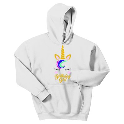 Magical Unicorn Birthday Kids Hoodie