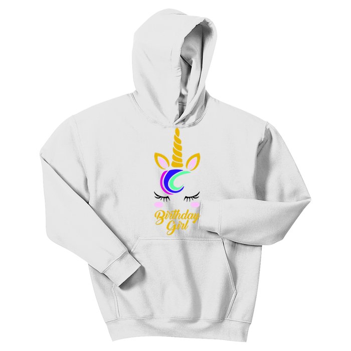 Magical Unicorn Birthday Kids Hoodie