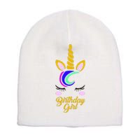 Magical Unicorn Birthday Short Acrylic Beanie