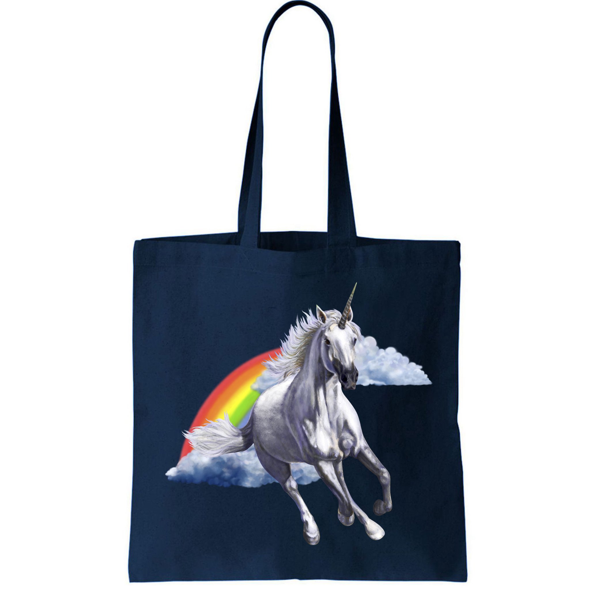 Magical Unicorn Horse Over Rainbow Bag