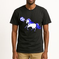 Magical Unicorn Playing Soccer Tall T-Shirt