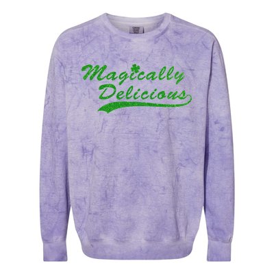 Magically Delicious Colorblast Crewneck Sweatshirt