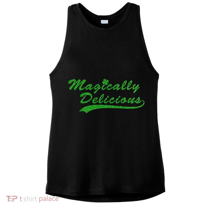 Magically Delicious Ladies PosiCharge Tri-Blend Wicking Tank