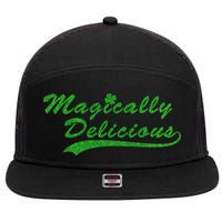 Magically Delicious 7 Panel Mesh Trucker Snapback Hat