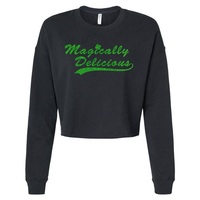Magically Delicious Cropped Pullover Crew