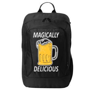 Magically Delicious Beer Lover City Backpack