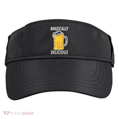 Magically Delicious Beer Lover Adult Drive Performance Visor