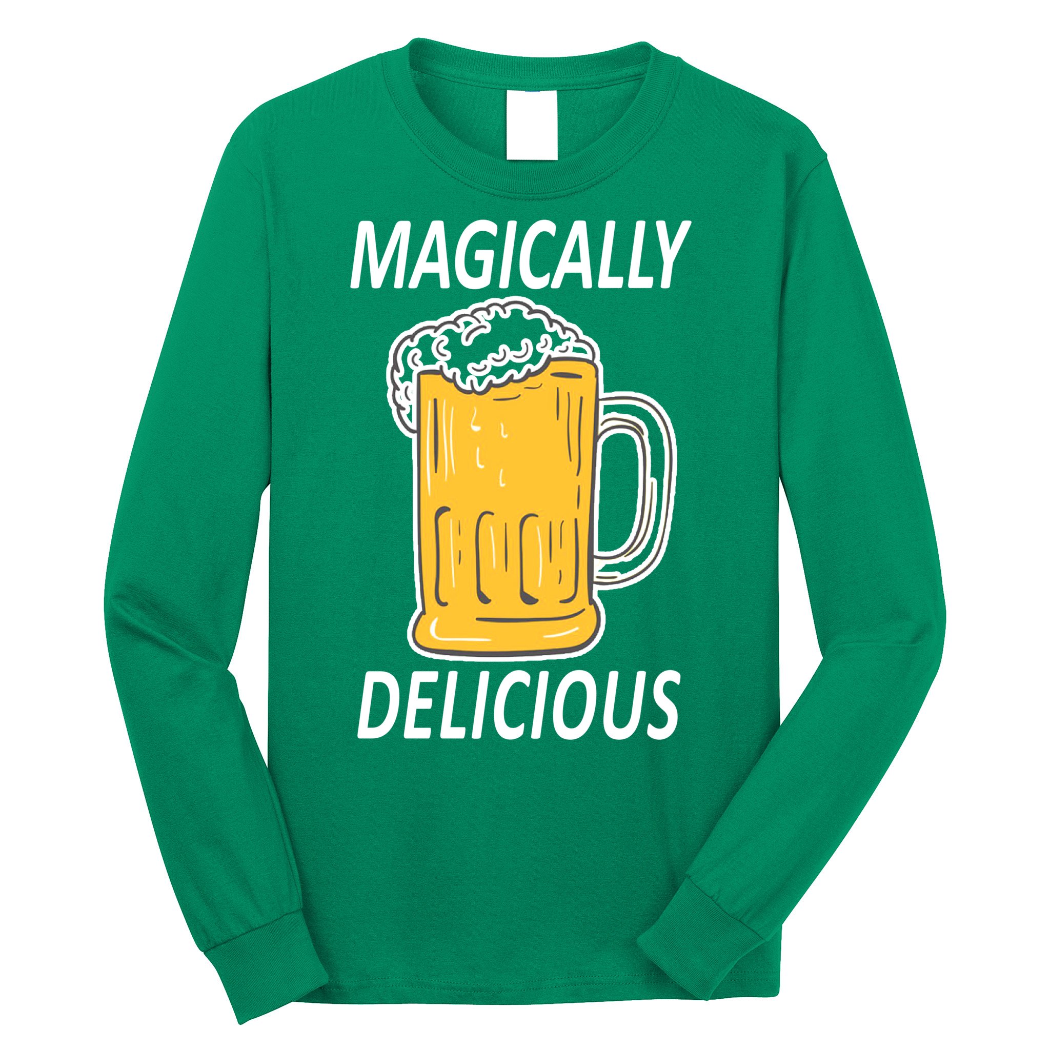 Magically Delicious Beer Lover Long Sleeve Shirt