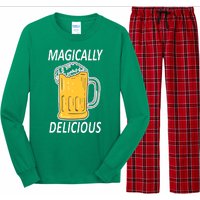 Magically Delicious Beer Lover Long Sleeve Pajama Set